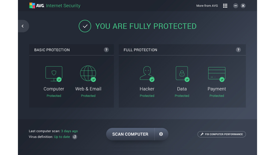 AVG Internet Security -&nbsp;Unlimited 2017