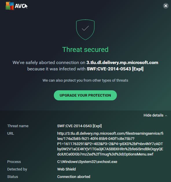Threat secured | AVG