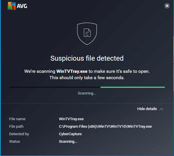 How to avoid Suspicious detected on Software I create | AVG