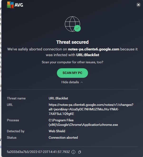 Url blacklist avast что это