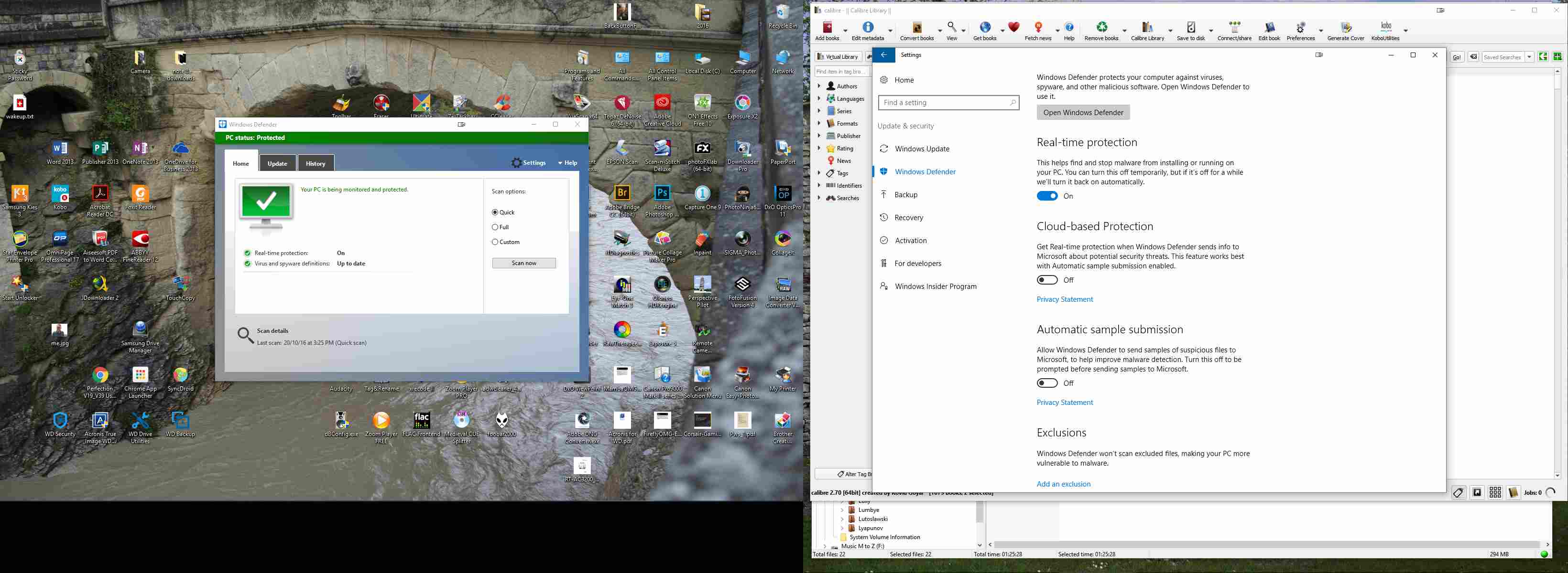 Windows Defender and AVG AVG