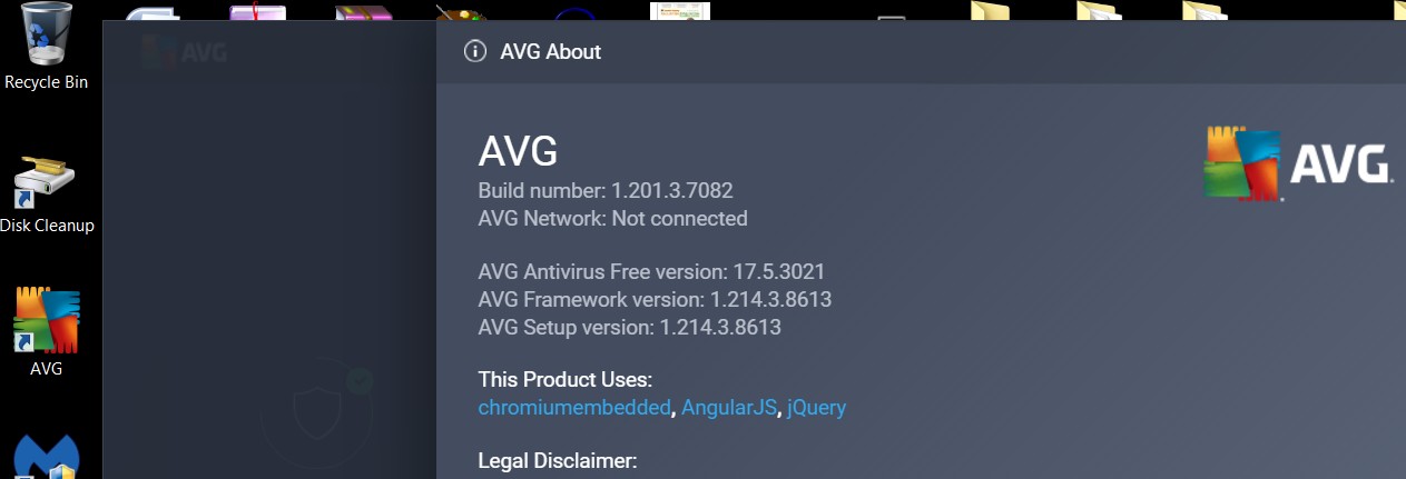 AVG Version