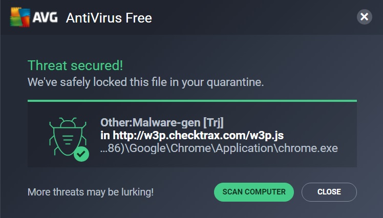 checktrax malware image