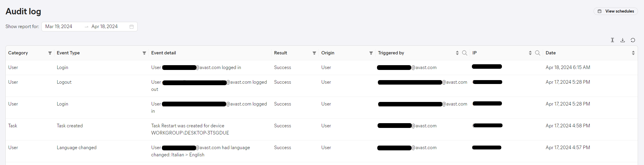 HubCloud_AuditLogReport_sitelvl