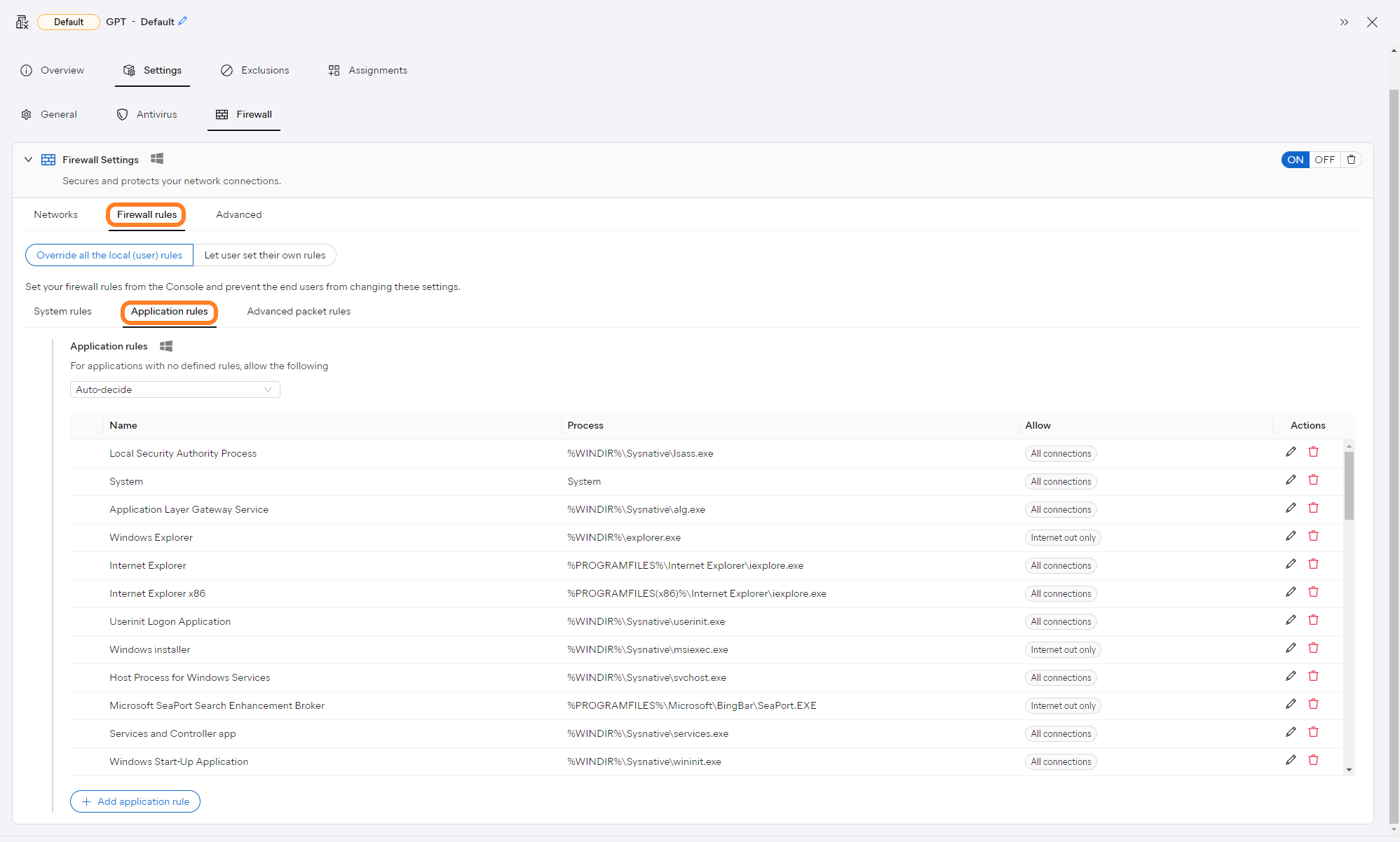 HubCloud_FW_FWRules_ApplicationRules