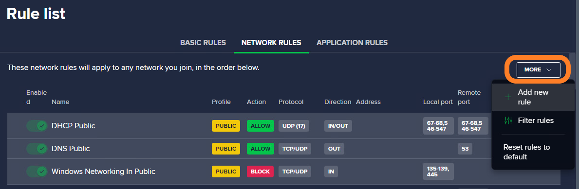 Firewall_NetworkRules_Adding