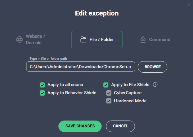AVG_Unmanaged_EditExceptionOptions_749x533