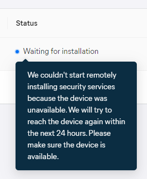 HubCloud_RemoteDeployment_Install_WaitingStatus