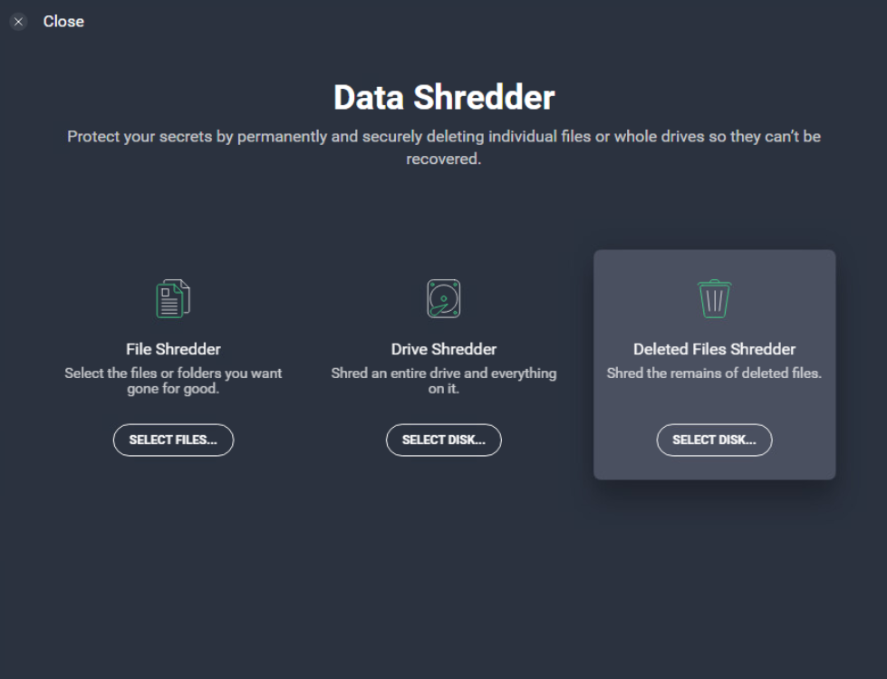 AVG_DataShredder_DeletedFilesShredder